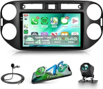 4G + 64G juhtmevaba Carplay Android autoraadio VW Tiguanile