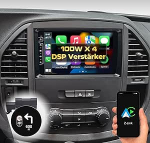DYNAVIN Android autoraadio satelliitnavigatsioon Mercedes Sprinter Vito Viano A-klassile: 9-tolline OEM-raadio traadita Carplay ja Android Car | Head-up Display | sisaldab DAB+; D9-DF427 Premium Flex