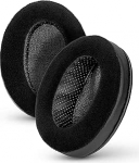 Brainwavz nurga all olev Memory Foam k&otilde;rvapadi - sobib suurtele k&otilde;rvaklappidele (h&uuml;briid-must)