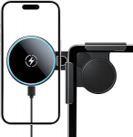 Qi2 sertifitseeritud 15W mobiiltelefonihoidja Tesla Model 3/Y/X/S MagSafe mobiiltelefonihoidja auto magnet koos 1M C-C kaabliga iPhone 12-17 seeria ja MagSafe korpusega