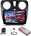 [4G+128G] Inefala Android 15 Autoradio f&uuml;r Renault Lodgy 2021/Dokker 2012-2020 mit Wireless Carplay Android Auto, 9 Zoll Touchscreen Radio Bluetooth mit Navi GPS WiFi RDS/FM SWC R&uuml;ckfahrkamera Mic