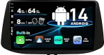 SXAUTO Android 14 autoraadio Hyundai i30 (2017-2018) jaoks - Sisseehitatud Carplay/Android auto - LED kaamera + mikrofon - 4G + 64G - DAB 360-CAM roolijuhtimispult Fast Boot WiFi Bluetooth AHD - 2 DIN 9-tolline 2 DIN 9-tolline