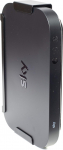 Sky Q Mini Boxi seinakinnitus, mitmesuunaline kinnitus, lihtne kruvita kiire paigaldus, Sky Boxi klamber teleri taga, lihtne juurdep&auml;&auml;s kaablitele, valmistatud &Uuml;hendkuningriigis