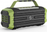 Kaasaskantav Bluetooth-k&otilde;lar, 120W tippv&otilde;imsus, 80W traadita k&otilde;lar, TWS sidumine, s&uuml;gav bass, Hi-Fi k&otilde;lar, IPX6 veekindel, DSP Sound Boombox v&auml;litingimustesse, telkimisele, peole, rannale (roheline)