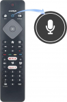 VINABTY RC4154405/01R 398GM10BEPHN0021 Kaugjuhtimispult Asendab 398GM10BEPHN0021PH Asendab kaugjuhtimispulti Philips TV 43PUS7805/12 50PUS7805/12 70PUS7805/12 43PUS8105 5 00PUS78 55 55PUS7805 5 00PUS78 55 55PUS7805