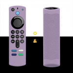 Silikon-Fernbedienungsabdeckung, Ersatz f&uuml;r Smart HD Streaming 3. Generation, 4K-Fernbedienung, rutschfest, waschbar, Schutzh&uuml;lle mit Umh&auml;ngeband