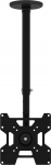 Techly ICA-CPLB-906 37" lame paneeli laekinnitus Must lame paneeli laekinnitus (45 kg, 58,4 cm (23"), 94 cm (37"), 75 x 75 mm, 200 x 200 mm, Must)