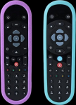 [2er-Pack] Fernbedienung f&uuml;r Sky Q+ Controller, sto&szlig;feste Schutzh&uuml;lle, kompatibel mit Touch und Non-Touch, hautfreundlich, mit Handschlaufe