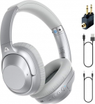 YMOO &uuml;le k&otilde;rvaklappide Bluetooth 5.2 aktiivne m&uuml;rasummutus &otilde;hus&otilde;iduki jaoks, 75H HiFi Stereo k&otilde;rvaklapid traadita Bluetooth mikrofoniga, k&otilde;rvaklapid TV/PC/Mobiiltelefon/tahvelarvuti jaoks koos lennuga