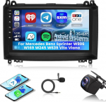 2+64 Autoradio Mercedes Benz Sprinter W906 W169 W245 W639 Vito Viano jaoks