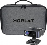HORLAT projektor 4K kodukino, projektori kandekott, ilma Horlat projektorita