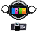 Android autoraadio GPS navigatsiooniga WiFi, Bluetooth, telefon Mirrorlink + parkimisabi HD &ouml;ise n&auml;gemise tagantvaate kaamera asendamine BMW Mini Cooper Clubmann Coupe R55 R56 R57 R58 R59 R60 R61 jaoks