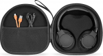 Kohver &uuml;hildub JBL Tune JBL Tune 720 BT 770 NC 760 NC ja Sony WH-CH720N WH-1000XM4 juhtmeta Bluetooth k&otilde;rvaklappidega, eemaldatava sisekambriga reisikohver (must)