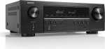 Denon AVC-S670H 5.2-kanaliline AV-vastuv&otilde;tja, Dolby Surround Sound, 6 HDMI sisendit ja 1 v&auml;ljund, 8K HDMI, Bluetooth, WiFi, AirPlay 2, HEOS Multiroom, Alexa &uuml;hilduv, mustas toonis.