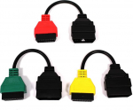 Cablematic - OBD II pistiku adapter Fiat Alfa-Romeo jaoks FiatECUScan'ile