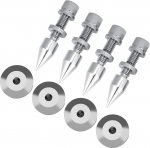 4 tk k&otilde;larite piigid isolatsiooni piigid seisma HiFi k&otilde;larite l&ouml;&ouml;gikindel koonus baas padjad k&otilde;larite raami v&otilde;imendi CD DVD m&auml;ngija jaoks