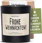 Kingitus J&otilde;ulud L&otilde;hnastatud k&uuml;&uuml;nal sojast koos &uuml;tlusega - Looduslik, k&auml;sitsi valmistatud - J&auml;tkusuutlik kingiidee - Poiss-s&otilde;ber, s&otilde;branna, vanemad, ema, isa, vanaema, vanaisa, vanaisa, r&otilde;&otilde;msat j&otilde;ulukaunistust - r&otilde;&otilde;msat j&otilde;uluaega.