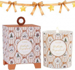 M&SENSE l&otilde;hnak&uuml;&uuml;nlad klaasist j&otilde;ulud ehtsad piparkoogid naturaalne sojavaha l&otilde;hnak&uuml;&uuml;nal kingitus j&otilde;uludeks, s&uuml;nnip&auml;evaks, maja soojendamiseks 210 g 50 tundi p&otilde;lemisaeg