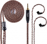 2 Pin IEM kaabel, uuendatud k&otilde;rvamonitorikaabel, k&otilde;rvaklappide asenduskaabel, pikendusjuhe KZ ZS10 Pro, ZS10 PRO X, ZSN PRO X, Tangzu Wan'er, Castor, Edx Pro, ZS10 Pro 2, ZAR, ZS12 Pro X jaoks,