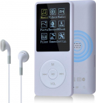 COVVY 8GB kaasaskantav MP3-muusikam&auml;ngija, toetab kuni 64GB SD-m&auml;lukaarti, kadudeta heli HiFi MP3-m&auml;ngija, muusika/video/k&otilde;ne salvestamine/FM-raadio/raamatute lugemine/fotode vaatamine (8G, valge)