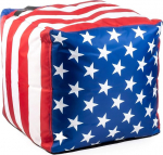 THISCOVER Bean Bag - Flag USA - Stool Stool Seat Chair Living Room Children's Room