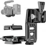 NEEWER V Mount akuplaat NATO r&ouml;&ouml;bastega, Arca t&uuml;&uuml;pi alusplaat RS4 Pro RS3 Pro Gimbal Modular DSLR Camera Video Rig jaoks, &uuml;hildub SmallRig V lukustava aku kaamerapuuriga, PS016