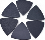 ERVDKXCOI Schleifpapier Haken und Schleife Dreieck Schleifpa 60 St&uuml;ck Dreieckige Schleifpads 90 mm Klett-Dreiecksschleifpapier 60 80 100 120 240 400 Verschiedene K&ouml;rnungen for Schleifen und Polieren