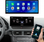 Dla Audi Q5 Upgrade ekran 12,3-calowy ekran dotykowy Carplay NA Q5 2009-2017 rok z obsługą systemu 3G MMI Android Auto, Mirrorlink, Siri, Bluetooth