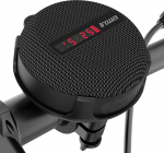 Inwa Bluetooth jalgrattak&otilde;lar, kaasaskantav, 5w8H IPX7 varustatud jalgrattajalg, karabiinikonks, sisseehitatud mikrofon, TF-kaardi režiim, 480 minutit m&auml;nguaega (kiirusn&auml;idik)