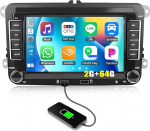 GPS autoraadio 7-tolline mahtuvuslik puuteekraaniga automuusikam&auml;ngija Bluetooth GPS FM raadiovastuv&otilde;tja s&uuml;steemi uuendamine spetsialiseeritud m&auml;ngija VW jaoks