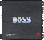 Boss Audio R2504 1000W Riot 4-kanaliline kaugjuhtimisega subwooferi taseme reguleerimise v&otilde;imendaja