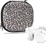 Geekria Nova k&otilde;rvaklappide &uuml;mbris, asenduskott k&otilde;va reisikott koos kaablihoidjaga (leopardiprint)