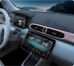 LUWU Kompatibel mit Leapmotor T03 2024 2025 2026 (Navigation Schutzfolie 10,1" + Instrumentendisplay 8") HD Panzerglas Displayschutzfolie Anti-Fingerprint, 9H Kratzfest Leap Motor T03 Zubeh&ouml;r