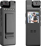 V&auml;ike kaamera ilma WLANita 1080P Body Cam kehakaamera j&auml;lgimiskaamera Body Cam videokaamera liikumistuvastusega &ouml;&ouml;n&auml;gemisega 64G SD-kaardi salvestamine siseruumide v&auml;livaatluseks