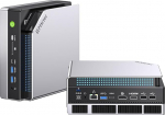 GMKtec EVO-X2 AI Mini PC AMD Ryzen AI MAX+ 395 (16K/32T, kuni 5.1GHz), 126 Tops AI Performance, 96GB DDR5 Ram M.2 PCIE 4.0 X4 2TB SSD, Mini Gaming PC koos 8060S graafikakaardiga WiFi 7 USB 4.0 2.5G LANiga.