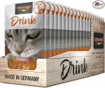 LEONARDO Drink Duck [20 x 40 g Multipack Variety Duck] Cat Drinking | Grain-Free Meat Broth with Meat Strips | T&auml;iendav s&ouml;&ouml;t kassidele