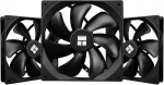 Thermalright TL-C14C X3 CPU korpuse ventilaator 140mm PWM ventilaator Vaikne arvuti CPU ventilaator 1500RPM kiirusega CPU jahutus must ventilaator 3 Kogused