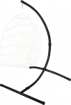 Goutime Steel Hanging Chair Stand (Stand Only) - C-kujuline statiiv munatooli ja rotangist kiikede jaoks kuni 350 lbs, Indoor & Outdoor
