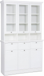 LANDWOOD Vaisselier classique - Blanc - L 120 cm