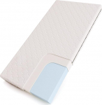 smartwood laste madrats, 70 x 140 cm, 9 cm madrats lastele, H2 vahtpolster, &Ouml;ko-Tex sertifitseeritud, p&ouml;&ouml;ratav, pestava antiallergilise kattega, SmartComfort, Made in EU
