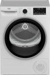 Beko B5T68219 trummelkuivati, 8 kg, eestlaetav soojuspumbaga kuivati, 15 programmi, kondensaatoriga kuivati, kolonniga, Aquawave &otilde;rn trummel, valge