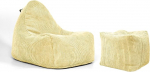 2-in-1 ubakott lastele, teismelistele ja t&auml;iskasvanutele, sise- ja v&auml;listingimustes, m&auml;ngude ubakott, mugav ubakott, t&auml;itmine EPS helmed (kollane, King Bean Bag XXL koos v&auml;ljaheitega)