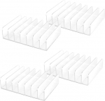 4 Pack Clear Acrylic CD Stand koos CD DVD Stand CD CD Organizer CD salve lihtne kasutada