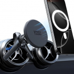 YOSH auto mobiiltelefoni hoidja MagSafe [24 x N56 tugevaim magnetid], Mercedes mobiiltelefoni hoidja &uuml;mmarguse ventilatsiooni A/B/C/V/GLC/Sprinteri jaoks, &uuml;hildub iPhone'i ja Samsungiga, Mercedes Benz tarvikud