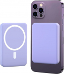 LUCKYDUO magnetiline traadita energiapank, 5000mAh energiapank Magsafe USB C PD 20W Ultra kiire laadimine, magnetiline kaasaskantav laadija iPhone16/15/14/13/12 seeria jaoks