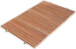 CASTELMERLINO naturaalne voodiparkett puidust poolringikujulise profiiliga 26" x 40" 082-XL