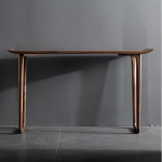Konsolentisch im Landhausstil f&uuml;r den Eingangsbereich, moderner Konsolentisch f&uuml;rs Sofa, rechteckiger Beistelltisch hinter dem Sofa, Akzenttisch f&uuml;r Wohnzimmer, Flur, Foyer, Landhausdekor (100 cm/39,