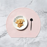 Platzdeckchen-Set, Esstisch-Sets, 4-teiliges Silikon-Tischset, best&auml;ndig, w&auml;rmeisolierend, K&uuml;chengeschirr, Tischset, Untersetzer (V&auml;rv : 3 Pack)