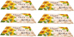 SHOWERORO 6st&uuml;cke Teiliges Set Rutschfester Tischsets Im Vintage-Stil Hitzebest&auml;ndige Platzmatten F&uuml;r Esszimmer K&uuml;che Und Restaurant Dekorative Tischunterlagen F&uuml;r Jeden Anlass