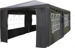 SANHENG Gazebo 3 x 6 m Gazebo koos k&uuml;lgedega, veekindel peotelk, markiis pulberv&auml;rvitud terasraamiga, sobib ideaalselt pidude, s&uuml;nnip&auml;evade, pulmade, pikniku, autopargi jaoks (Hall)